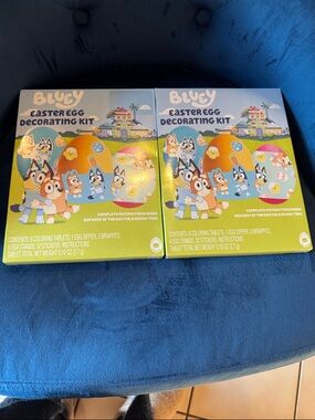 Bluey Easter Egg Decorating Kit bundle- Blue
